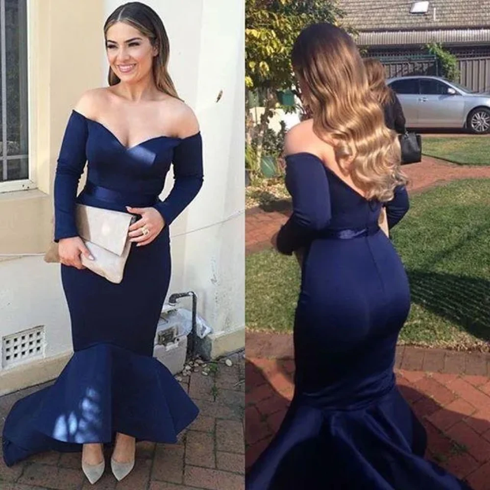 Stylish sexy mermaid sweetheart backless long sleeve wrap hip elegant luxurious evening dress to the floor cocktail party
Stylish sexy mermaid sweetheart backless long sleeve wrap hip elegant luxurious evening dress to the floor cocktail party