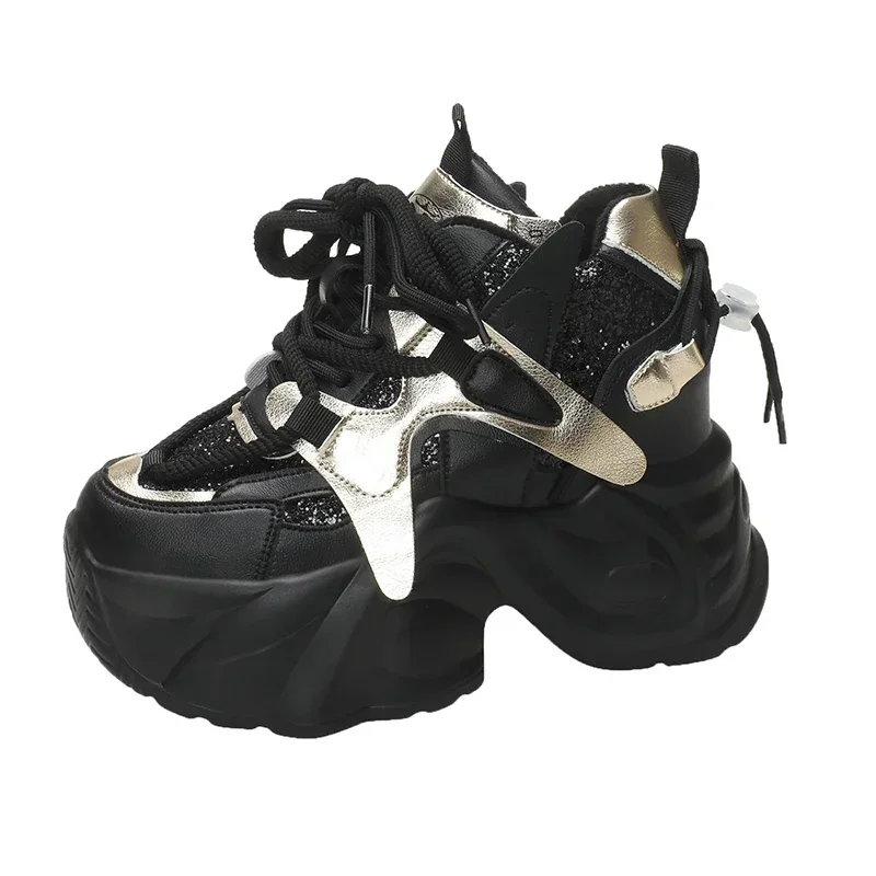 Women Bling Chunky Sneakers NEW Winter High Platform Warm Fur Shoes Ladies Wedges Casual Dad Shoes Leather Sports Sneakers 7.5CM
Women Bling Chunky Sneakers NEW Winter High Platform Warm Fur Shoes Ladies Wedges Casual Dad Shoes Leather Sports Sneakers 7.5CM