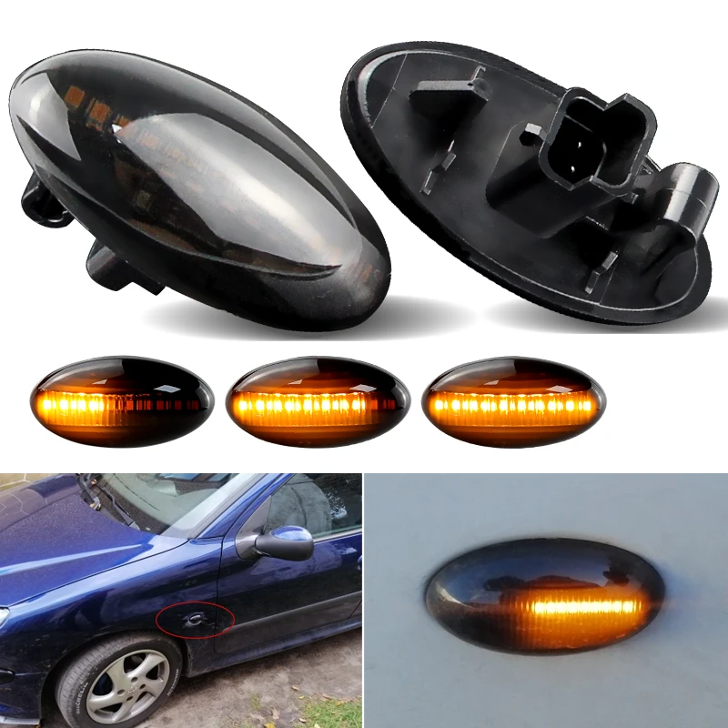 Светодиодный динамический поворотник для Peugeot 307 206 407 107 Citroen C1 C2 C3 C5
Светодиодный динамический поворотник для Peugeot 307 206 407 107 Citroen C1 C2 C3 C5