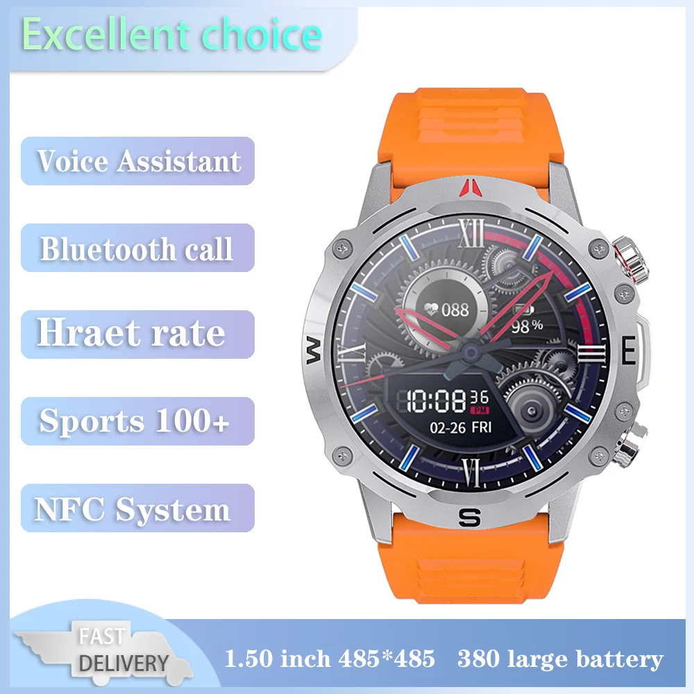 Xiaomi Mijia GPS Tracking Smartwatches Men NFC Waterproof Sport Fitness Electronic Watches Bluetooth Call Voice Assista Bracelet
Xiaomi Mijia GPS Tracking Smartwatches Men NFC Waterproof Sport Fitness Electronic Watches Bluetooth Call Voice Assista Bracelet