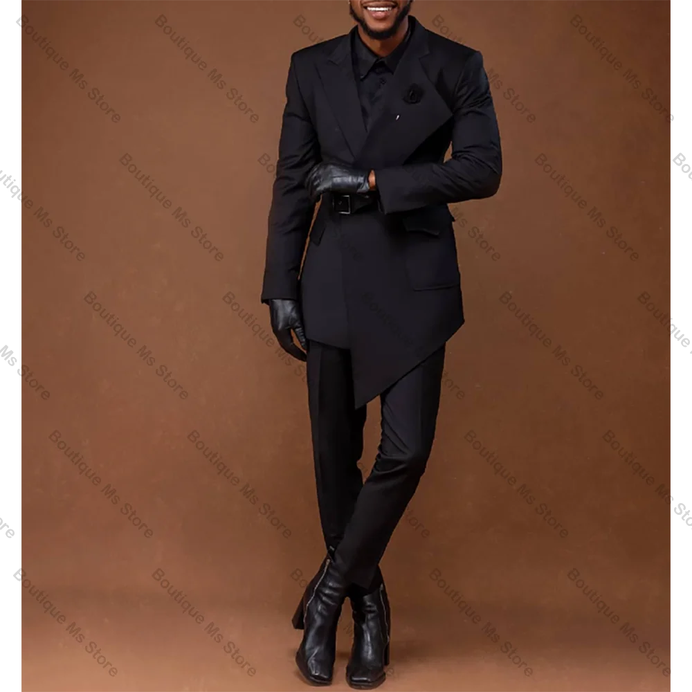 New Chic Black Single Button Men Suit Two Pieces(Jacket+Pants) Outfits Casual Party Prom Wedding Set
New Chic Black Single Button Men Suit Two Pieces(Jacket+Pants) Outfits Casual Party Prom Wedding Set