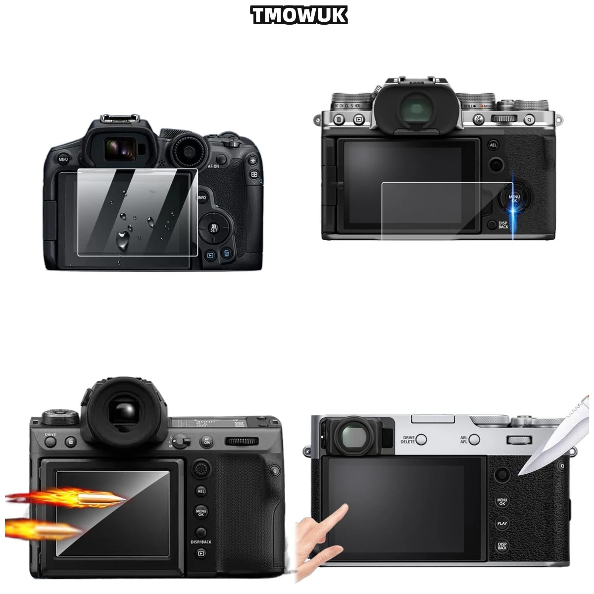 For Fujifilm X-A7 XT2 Anti-Glare Privacy Screen Protector - Tempered Glass 9H Hardness Anti-Scratch HD Clear Bubble-Free 
For Fujifilm X-A7 XT2 Anti-Glare Privacy Screen Protector - Tempered Glass 9H Hardness Anti-Scratch HD Clear Bubble-Free