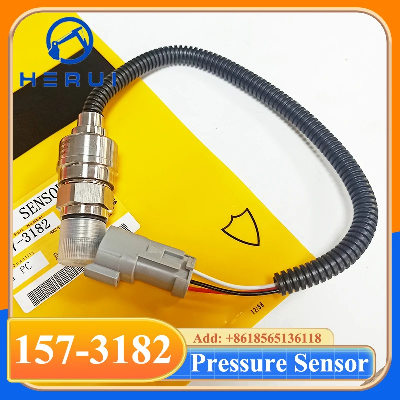 Excavator Parts E 320C 320D 321C 321D 349D 365B 365C 374D 385B 385C 322C 323D Pump High Pressure Sensor 157-3182 1573182
Excavator Parts E 320C 320D 321C 321D 349D 365B 365C 374D 385B 385C 322C 323D Pump High Pressure Sensor 157-3182 1573182