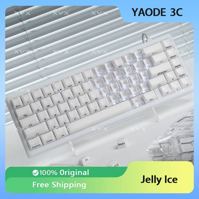 XVX Jelly Ice Crystal 2,0 круглые боковые колпачки для клавиш, полупрозрачный белый OEM-профиль, колпачок для клавиш, магнитная механическая клавиатура, аксессуар, подарок
XVX Jelly Ice Crystal 2,0 круглые боковые колпачки для клавиш, полупрозрачный белый OEM-профиль, колпачок для клавиш, магнитная механическая клавиатура, аксессуар, подарок