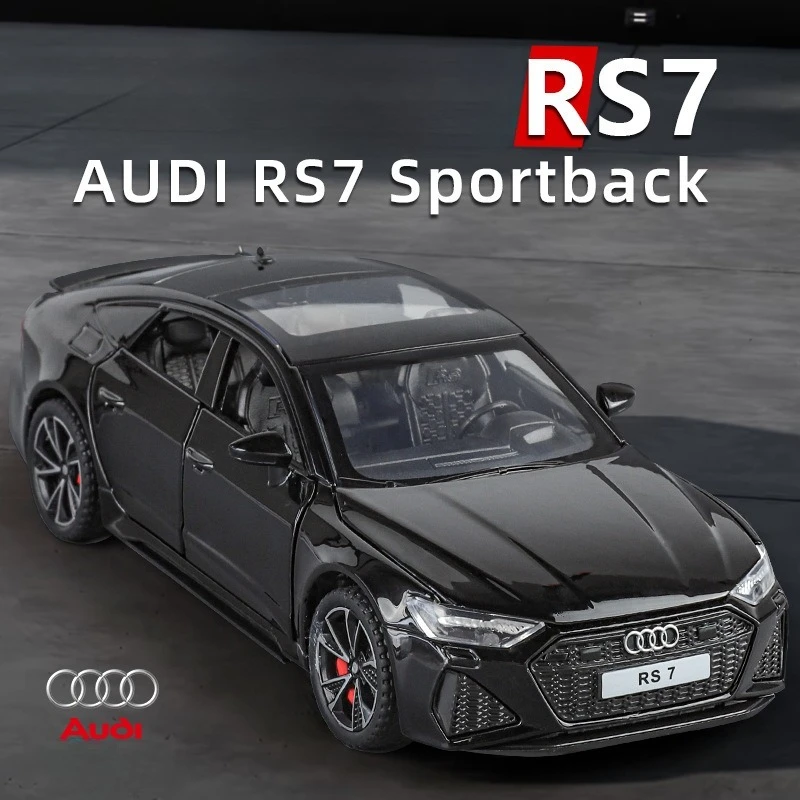 Official Licensed 1/32 Audi RS7 Alloy Car Model with Sound Light Diecast Toy Vehicle Collection Hobby Miniature Voiture
Official Licensed 1/32 Audi RS7 Alloy Car Model with Sound Light Diecast Toy Vehicle Collection Hobby Miniature Voiture