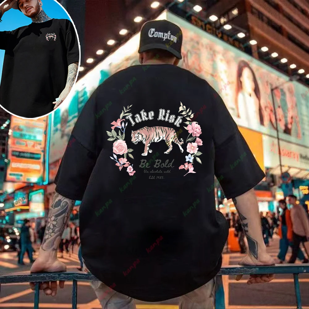 Men T Shirt Funny Tiger Printed Clothing O-Neck Cotton T-Shirts Casual Breathable Short Sleeve oversized Tees Tops Harajuku 6XL
Men T Shirt Funny Tiger Printed Clothing O-Neck Cotton T-Shirts Casual Breathable Short Sleeve oversized Tees Tops Harajuku 6XL