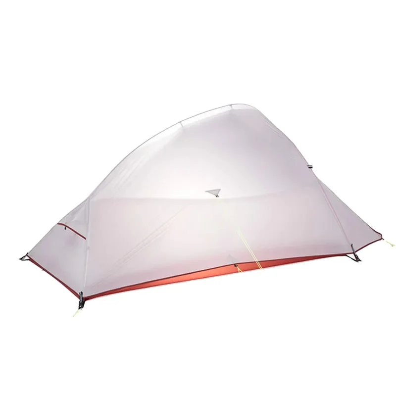 20D 210T Nylon Cloud up Upgraded Camping Tent Waterproof Outdoor Hiking Lightweight Single Backpacking Trekking Tent
20D 210T Nylon Cloud up Upgraded Camping Tent Waterproof Outdoor Hiking Lightweight Single Backpacking Trekking Tent