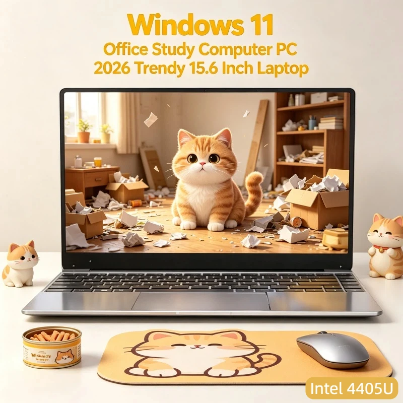 Elegant Original 15.6" Intel 4405U Laptop 120Hz Ultra-clear FHD IPS Screen 5000mAh 32GB/2TB SSD Backlit Keyboard
Elegant Original 15.6" Intel 4405U Laptop 120Hz Ultra-clear FHD IPS Screen 5000mAh 32GB/2TB SSD Backlit Keyboard