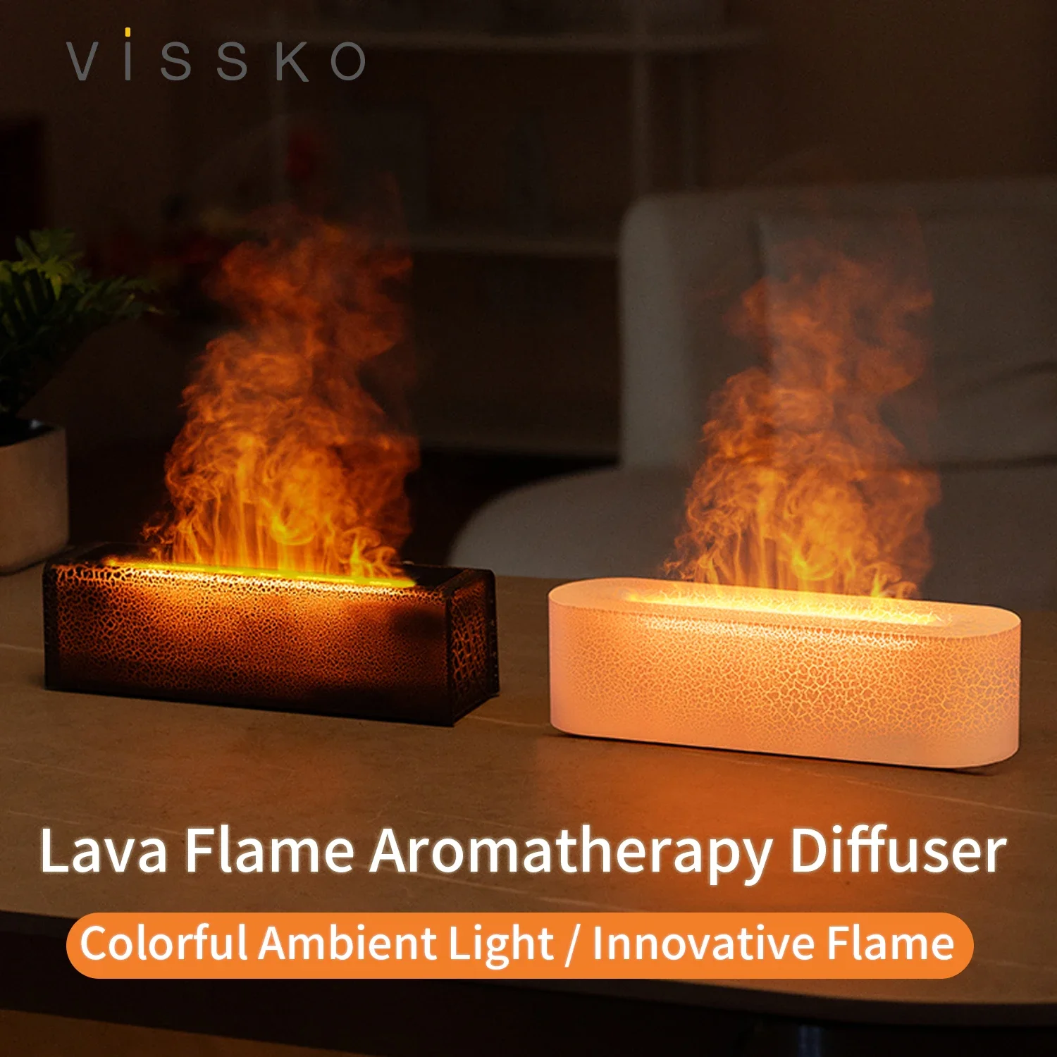 Vissko 7Colorful Flame Diffuser USB Humidifier Aromatherapy Essential Bedroom Yoga Home Oil Diffuser Fragrance Diffuser
Vissko 7Colorful Flame Diffuser USB Humidifier Aromatherapy Essential Bedroom Yoga Home Oil Diffuser Fragrance Diffuser