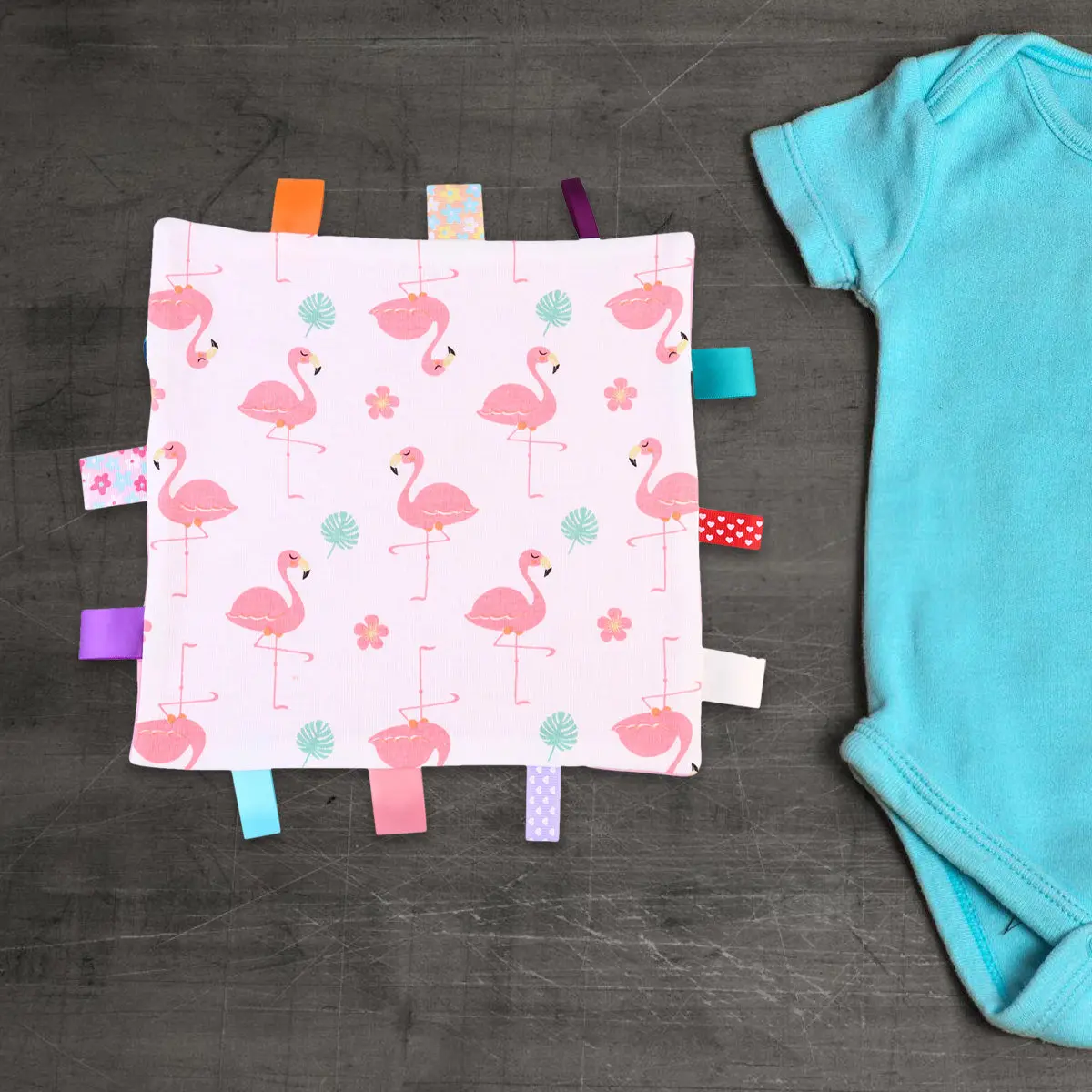 Colorful Taggy Security Blanket Infant Wearable Super Comforter Appease Cloth Sensory Stimulation
Colorful Taggy Security Blanket Infant Wearable Super Comforter Appease Cloth Sensory Stimulation