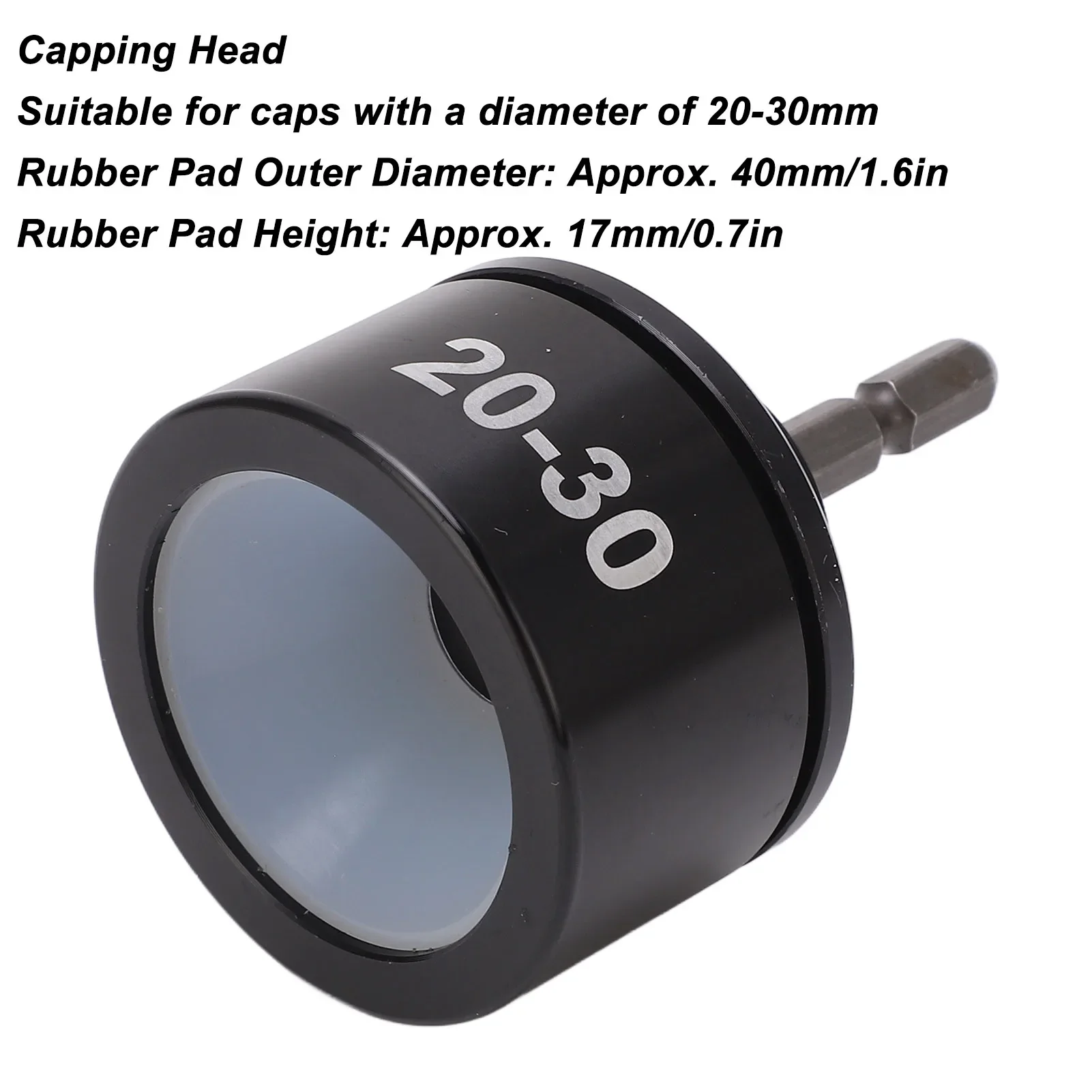Electric Cap Sealing Machine Head Metal 20mm to 30mm Bottle Cap Tightening Loosening Rotating Head
Electric Cap Sealing Machine Head Metal 20mm to 30mm Bottle Cap Tightening Loosening Rotating Head