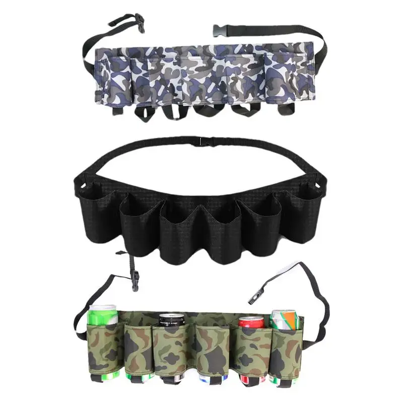 Beer Holder Belt Oxford Cloth Soda Bottle Holder Beer Waist Holder Securely Holds 6 Cans Adjustable Waist Pack Bag For Men Women
Beer Holder Belt Oxford Cloth Soda Bottle Holder Beer Waist Holder Securely Holds 6 Cans Adjustable Waist Pack Bag For Men Women