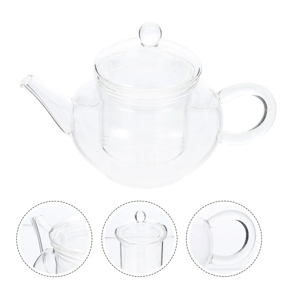 2Pcs Thickened Glass Tea Kettle 250ml Sturdy Handheld Infuser Heat Resistant Clear Teapot for Home Office Loose Leaf Tea
2Pcs Thickened Glass Tea Kettle 250ml Sturdy Handheld Infuser Heat Resistant Clear Teapot for Home Office Loose Leaf Tea