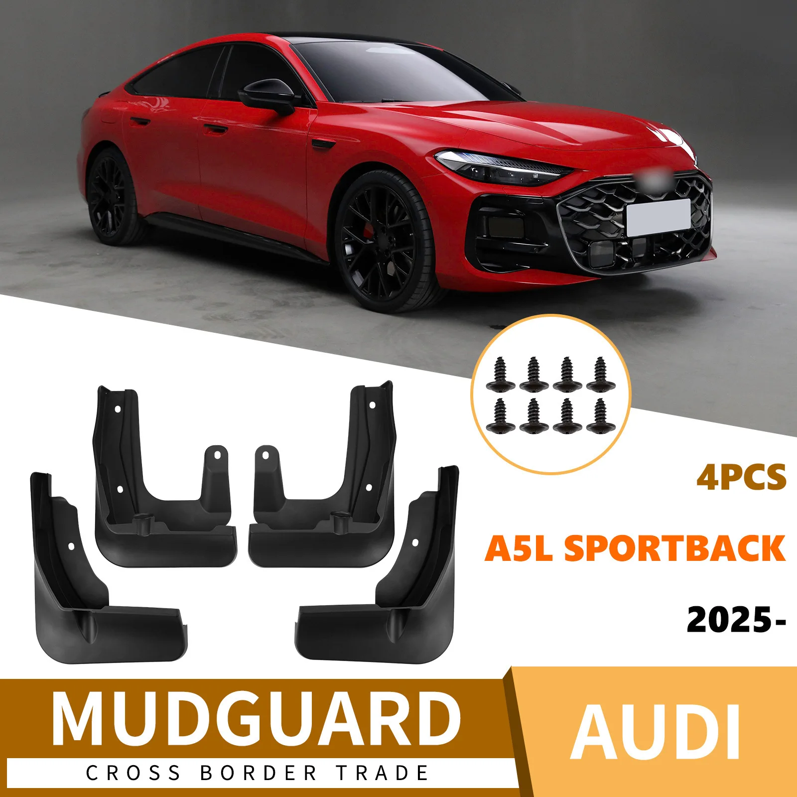 For Audi A5L Sportback 2025 Front Rear Mud Flaps Mudguards Splash Guards Hot Selling Auto Accessories
For Audi A5L Sportback 2025 Front Rear Mud Flaps Mudguards Splash Guards Hot Selling Auto Accessories