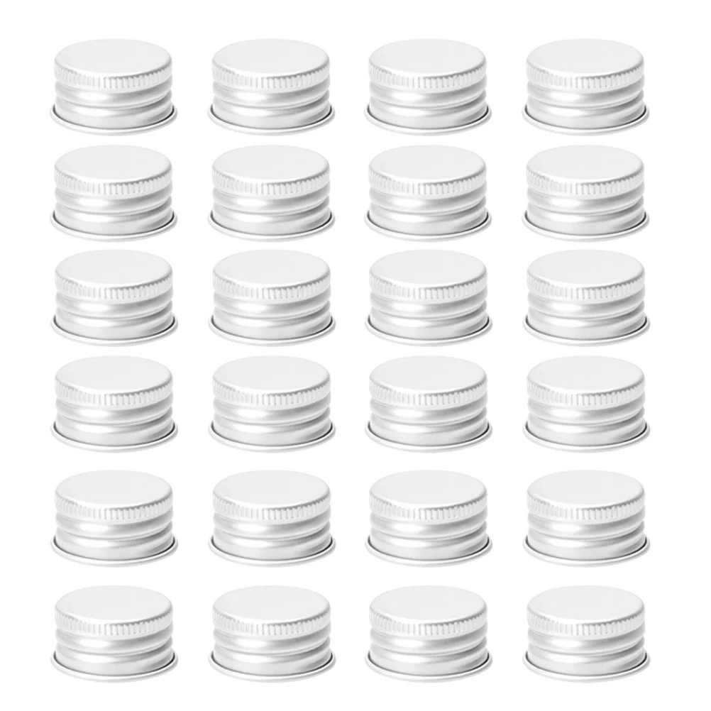 50pcs Aluminium Threaded Transparent Small Bottles Screw Top Replacement Beverage Lid Silver Screw Cover Lids For Soda Milk Jar
50pcs Aluminium Threaded Transparent Small Bottles Screw Top Replacement Beverage Lid Silver Screw Cover Lids For Soda Milk Jar