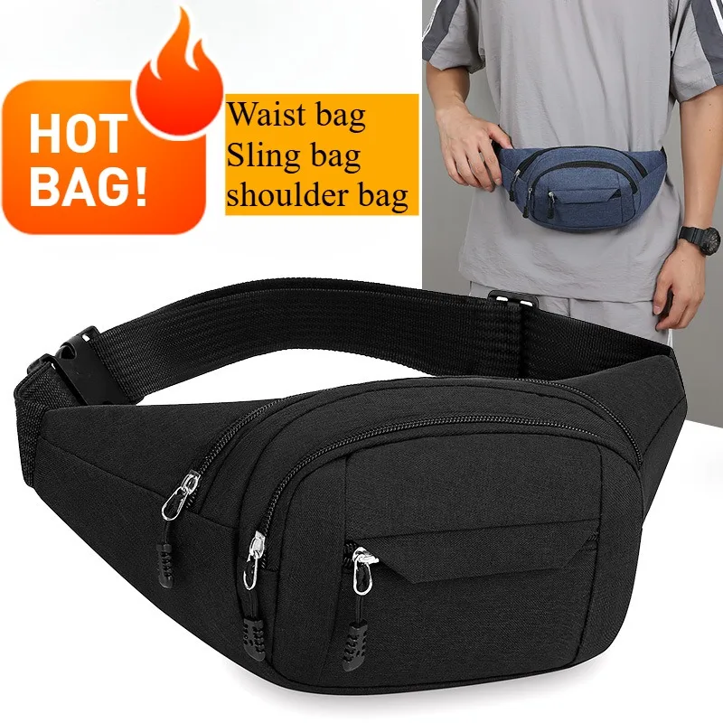 Outdoor Sports Chest Bag, Running Fitness Phone Bag, Men's Waist Bag, Multi-layer Wear-resistant Crossbody Bag
Outdoor Sports Chest Bag, Running Fitness Phone Bag, Men's Waist Bag, Multi-layer Wear-resistant Crossbody Bag