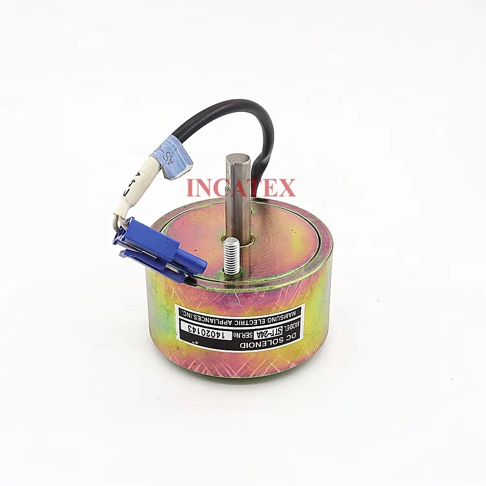 STT-24A Good Quality SWF Sunstar Embroidery Machine Spare Parts Genuine Thread Trimming Solenoid For SWF Series SB K
STT-24A Good Quality SWF Sunstar Embroidery Machine Spare Parts Genuine Thread Trimming Solenoid For SWF Series SB K