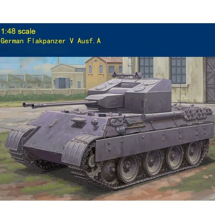HOBBY BOSS 84832 1/48 Немецкий комплект пластиковых моделей Flakpanzer V Ausf.A в сборе 
HOBBY BOSS 84832 1/48 Немецкий комплект пластиковых моделей Flakpanzer V Ausf.A в сборе