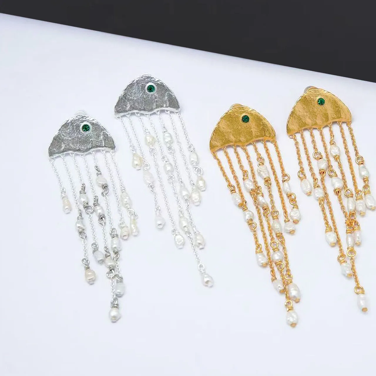 New Jewelry & Accessories Classic Vacation Style Cute Fish Shaped Natural Pearl Tassel Earrings For Women's Parties & Gifts
New Jewelry & Accessories Classic Vacation Style Cute Fish Shaped Natural Pearl Tassel Earrings For Women's Parties & Gifts