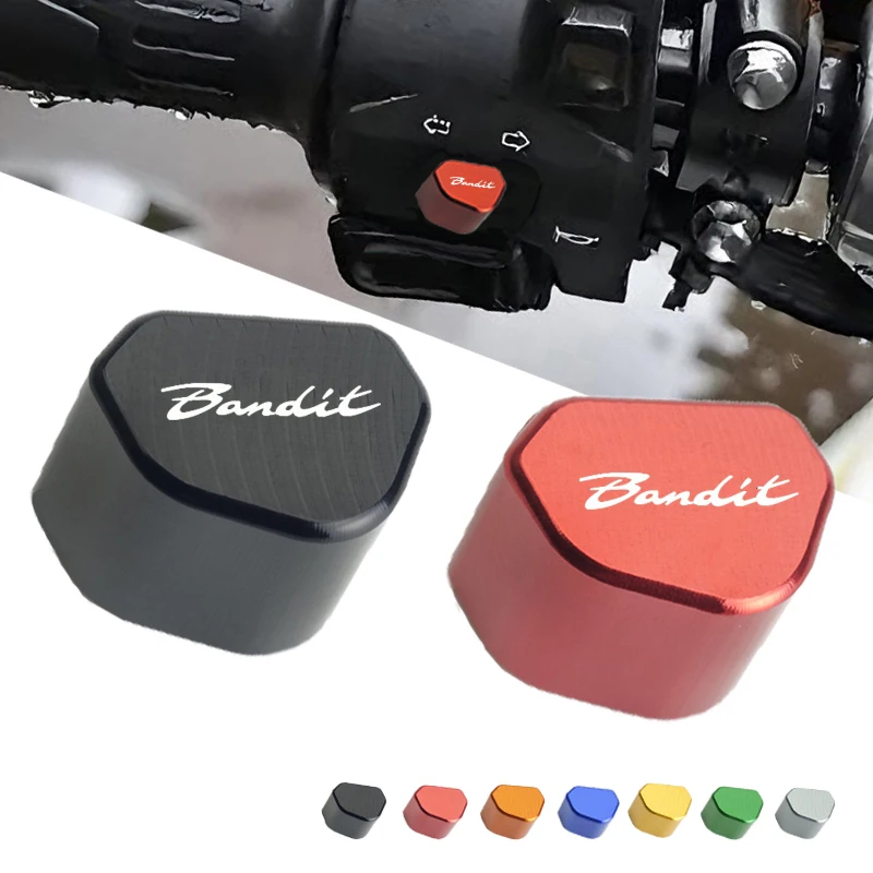 For SUZUKI Bandit 250 600 650 1200 GSF250 GSF600 GSF650 GSF Accessori CNC Aluminum Motorcycle Button Turn Signal Switch Key Cap
For SUZUKI Bandit 250 600 650 1200 GSF250 GSF600 GSF650 GSF Accessori CNC Aluminum Motorcycle Button Turn Signal Switch Key Cap