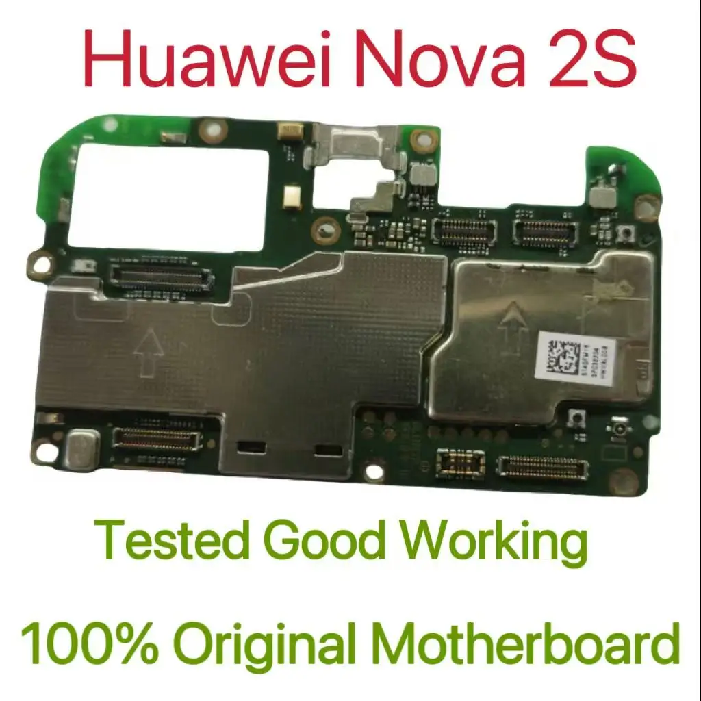 Global Version Original Unlocked Motherboard for Huawei Nova 2S Tested Circuit Plate Main Logic Board for Huawei Nova 2S
Global Version Original Unlocked Motherboard for Huawei Nova 2S Tested Circuit Plate Main Logic Board for Huawei Nova 2S