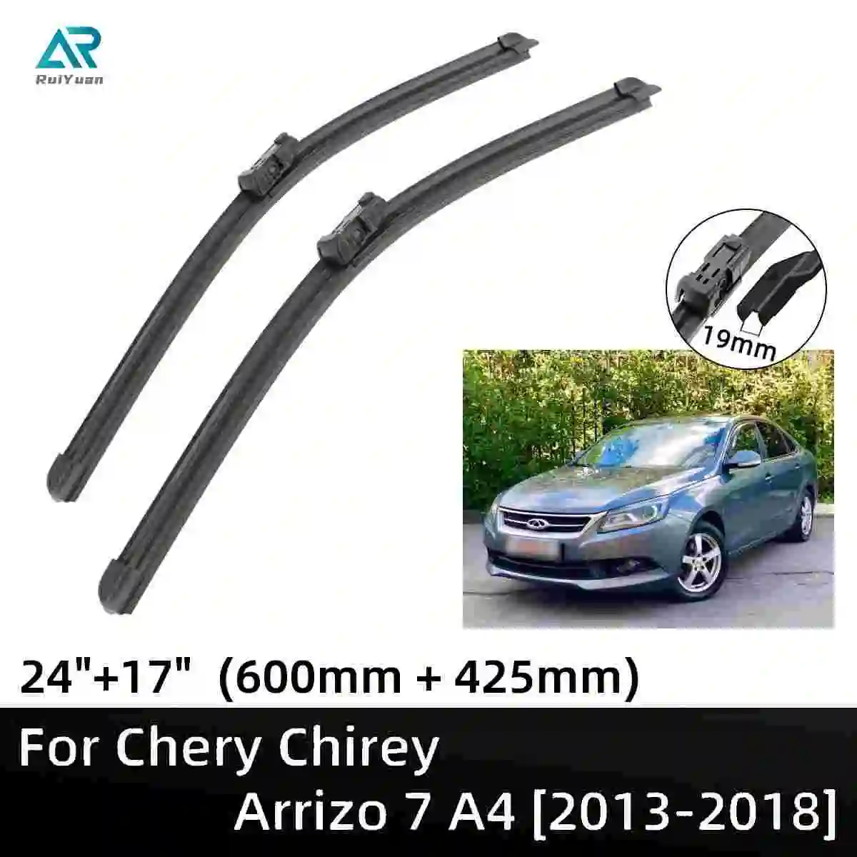 For Chery Chirey Arrizo 7 A4 2013-2018 24"+17" Front Windshield Wiper Blades Brushes Cutter Accessories 2014 2015 2016 2017 2018
For Chery Chirey Arrizo 7 A4 2013-2018 24"+17" Front Windshield Wiper Blades Brushes Cutter Accessories 2014 2015 2016 2017 2018
