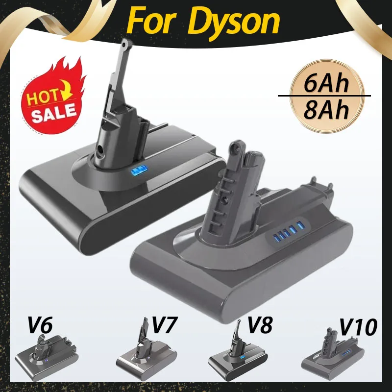 for Dyson V8 6800mAh 21.6V Replacement Battery for Dyson V8 Absolute Cord-Free Vacuum Handheld Vacuum Cleaner Dyson V8 Battery
for Dyson V8 6800mAh 21.6V Replacement Battery for Dyson V8 Absolute Cord-Free Vacuum Handheld Vacuum Cleaner Dyson V8 Battery
