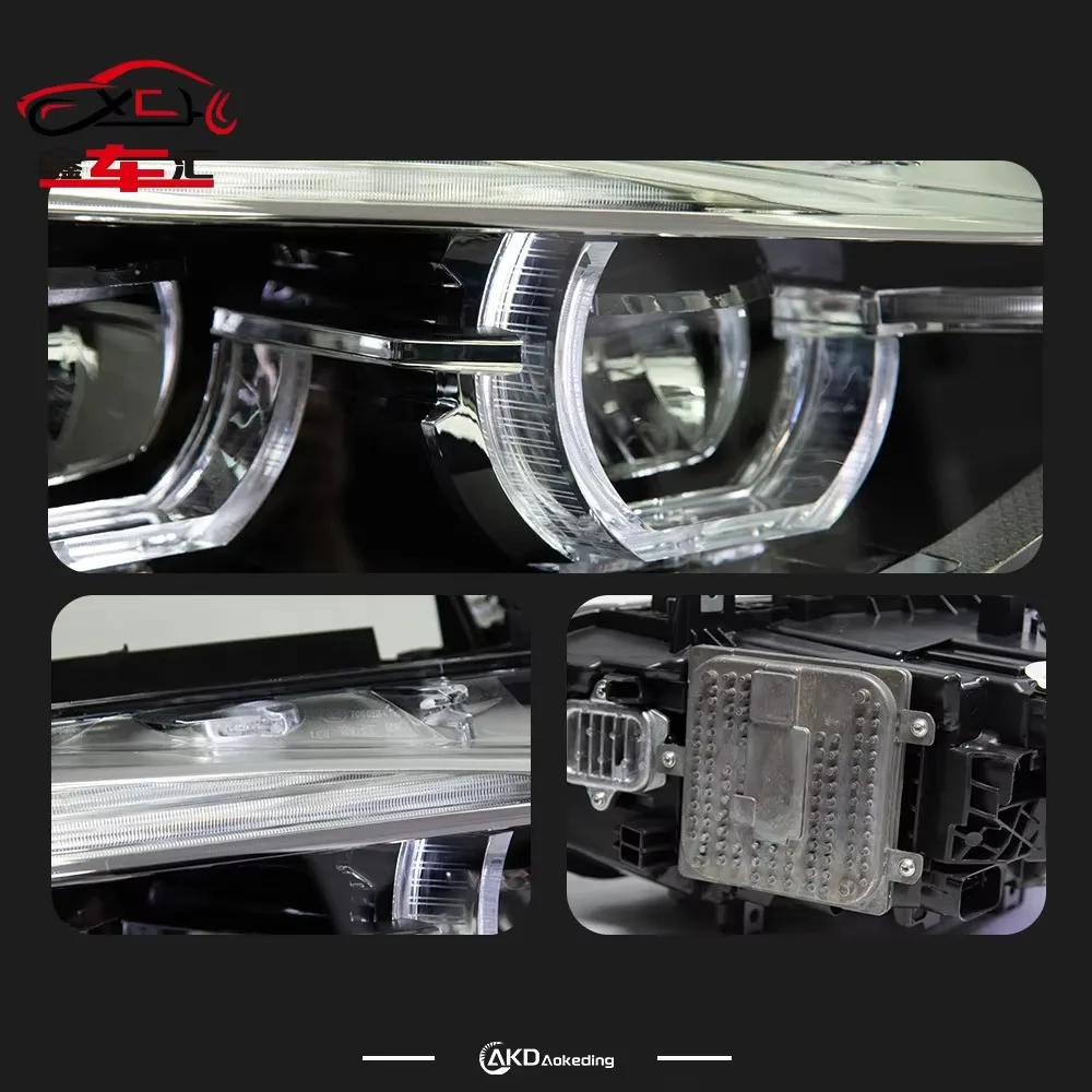 XCH Auto Parts For 3 Series F30 Headlights 2013-2019 F31 F35 320i latest Styling LED DRL Dual Projector Car Accesorios Modified
XCH Auto Parts For 3 Series F30 Headlights 2013-2019 F31 F35 320i latest Styling LED DRL Dual Projector Car Accesorios Modified