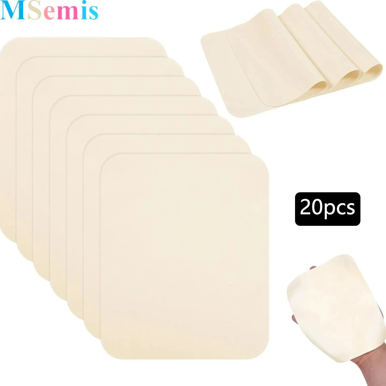 20Pcs Pre-cut Soft Artist Suede Cloth Artificial Suede Pottery Tools for Smoothing Pot Rim Ceramic Clay Craft Supplies
20Pcs Pre-cut Soft Artist Suede Cloth Artificial Suede Pottery Tools for Smoothing Pot Rim Ceramic Clay Craft Supplies