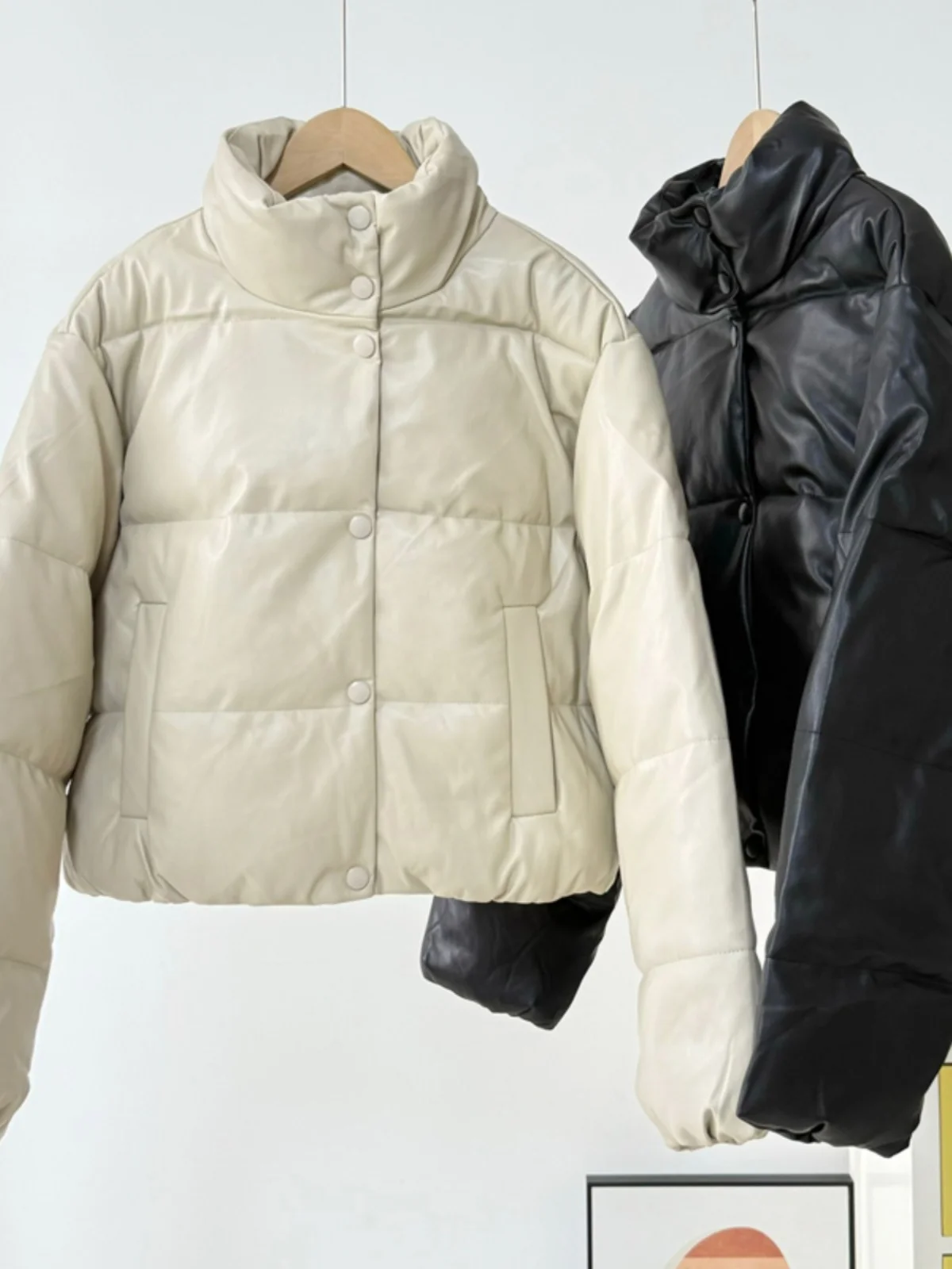 Deluest Pure Chance воротник-стойка из искусственной кожи, хлопок Jaet ort Thiened, свободная теплая верхняя одежда из хлопка с хлебом 
Deluest Pure Chance воротник-стойка из искусственной кожи, хлопок Jaet ort Thiened, свободная теплая верхняя одежда из хлопка с хлебом