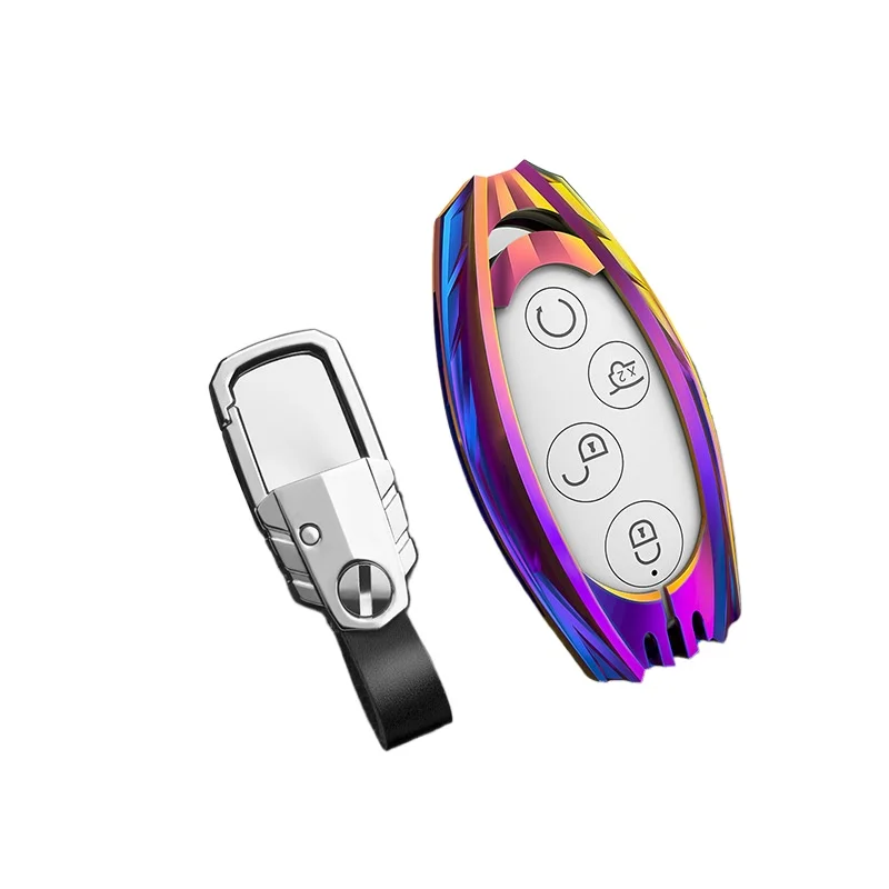 Premium Zinc Alloy Smart Card Key Cover Case for BYD Song 2021/Han/Song Plus/Qin Pro/Tang New Energy - Protective Card Shell
Premium Zinc Alloy Smart Card Key Cover Case for BYD Song 2021/Han/Song Plus/Qin Pro/Tang New Energy - Protective Card Shell