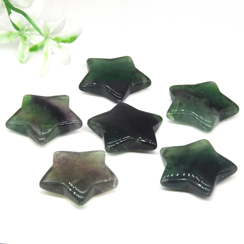 10 Pcs Star Shaped Natural Gemstone Fluorite Stone Craft Gift Healing Crystals Agate Jewelry Making Necklace Pendant Accessories
10 Pcs Star Shaped Natural Gemstone Fluorite Stone Craft Gift Healing Crystals Agate Jewelry Making Necklace Pendant Accessories