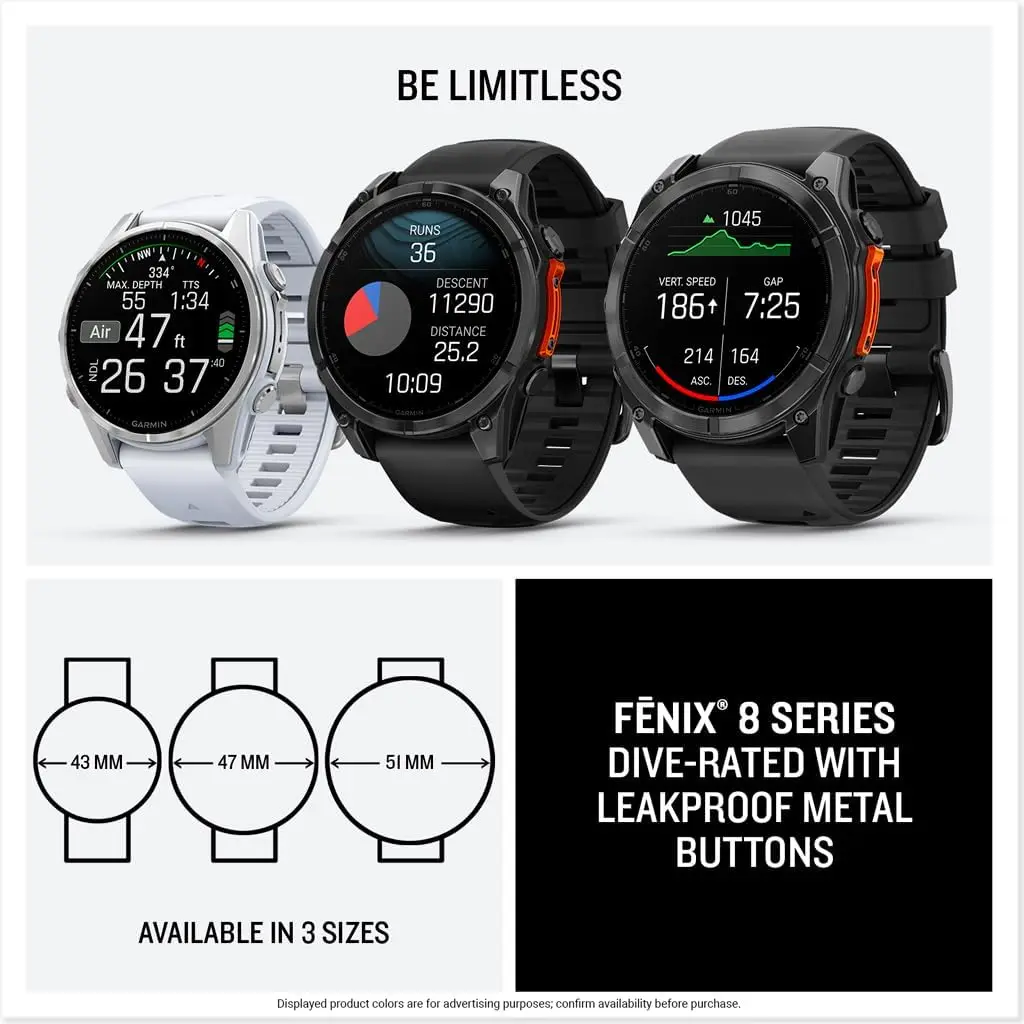 brand new .Wearable4U Garmin Fenix 8 47 mm, Multisport GPS Smartwatch, Solar, Sapphire, Carbon Gray DLC Titanium with Black/
brand new .Wearable4U Garmin Fenix 8 47 mm, Multisport GPS Smartwatch, Solar, Sapphire, Carbon Gray DLC Titanium with Black/