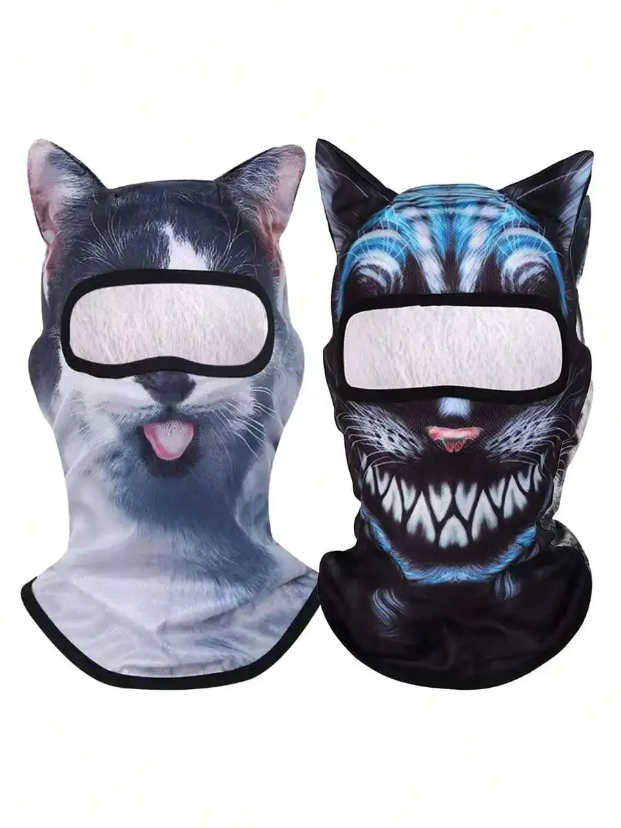 Digital Print Cat Face Balaclava Mask For Outdoor UV Protection Hiking Climbing
Digital Print Cat Face Balaclava Mask For Outdoor UV Protection Hiking Climbing