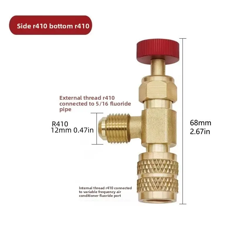 Popu For for R22 Air Conditioner Tools and Accessories Household Air Conditioner Safety Valve Set R22 R410 Freon Filling Valve
Popu For for R22 Air Conditioner Tools and Accessories Household Air Conditioner Safety Valve Set R22 R410 Freon Filling Valve