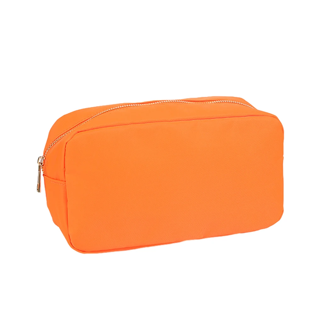 Compact Travel Wash Bag Portable Makeup Bag With Waterproof Nylon Fabric Wide Range cyan XL: 27.5X12.5X20.5CM
Compact Travel Wash Bag Portable Makeup Bag With Waterproof Nylon Fabric Wide Range cyan XL: 27.5X12.5X20.5CM