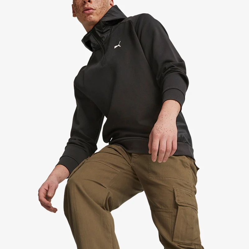 Оригинальная мужская трикотажная толстовка Puma с капюшоном для активного отдыха и повседневного использования 678380-01
Оригинальная мужская трикотажная толстовка Puma с капюшоном для активного отдыха и повседневного использования 678380-01