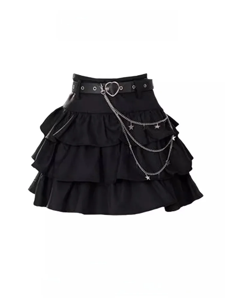 Юбка Y2K Spicy Girl Bla Puffy A-Line для женщин, весна-лето, новая, милая, универсальная, маленький размер, с высокой талией, облегающая, короткая
Юбка Y2K Spicy Girl Bla Puffy A-Line для женщин, весна-лето, новая, милая, универсальная, маленький размер, с высокой талией, облегающая, короткая