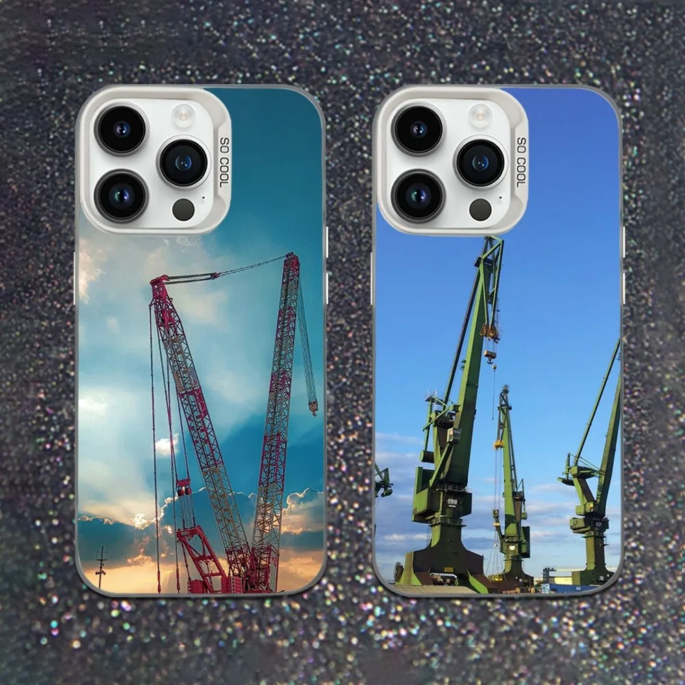 D-Derrick T-Tower Crane Phone Case For iPhone 16,15,14,13,12,11,Mini,Pro,SE,MAX White Matte Shockproof Cover
D-Derrick T-Tower Crane Phone Case For iPhone 16,15,14,13,12,11,Mini,Pro,SE,MAX White Matte Shockproof Cover