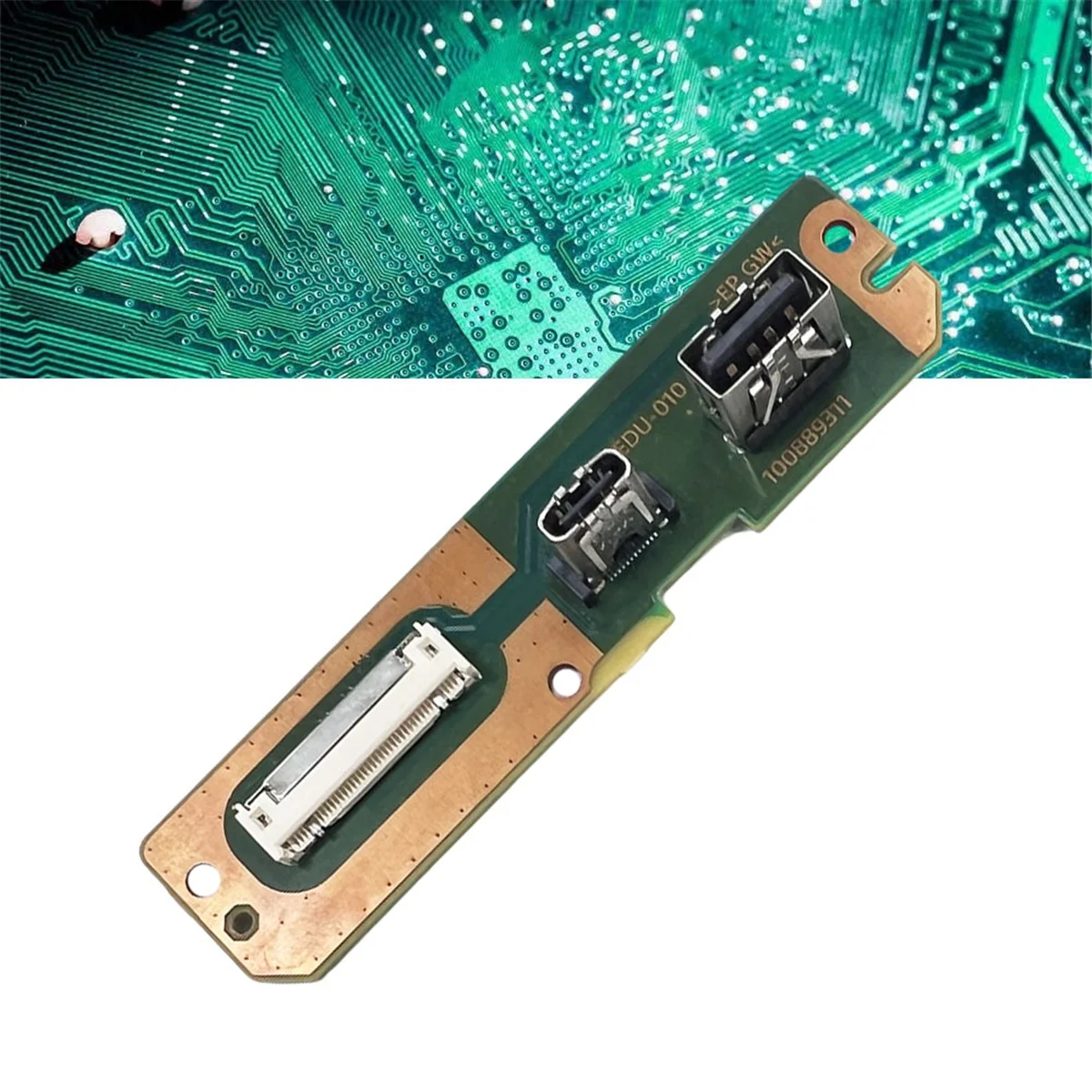 ABKM USB TYPE-C/TYPE-A Side Board for PS5 1000 Console for PS5 Game Console EDU-010 Replacement Parts
ABKM USB TYPE-C/TYPE-A Side Board for PS5 1000 Console for PS5 Game Console EDU-010 Replacement Parts