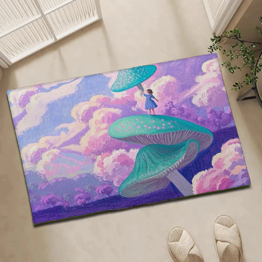 Lounge Rug Fashion Bedroom Carpet Mushroom Art Living Room Rugs New For Kitchen Bathroom Mat Doormat Entrance Door
Lounge Rug Fashion Bedroom Carpet Mushroom Art Living Room Rugs New For Kitchen Bathroom Mat Doormat Entrance Door