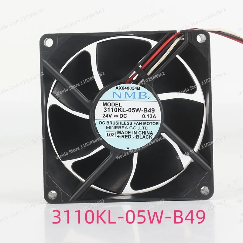 Original NMB 3110KL-05W-B49 8025 80X80X25MM 8cm 5V 12V 48V DC24V 0.13A frequency converter cooling fan
Original NMB 3110KL-05W-B49 8025 80X80X25MM 8cm 5V 12V 48V DC24V 0.13A frequency converter cooling fan