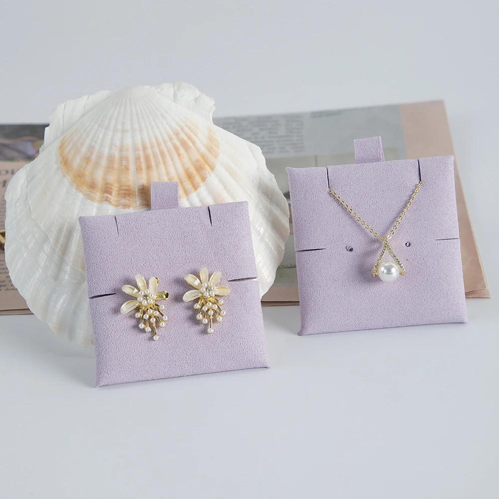Earring Microfiber Cards Necklace Earring Display Cards Cardboard Pads for DIY Jewelry Packaging For Women Hang Tag Card Holder
Earring Microfiber Cards Necklace Earring Display Cards Cardboard Pads for DIY Jewelry Packaging For Women Hang Tag Card Holder