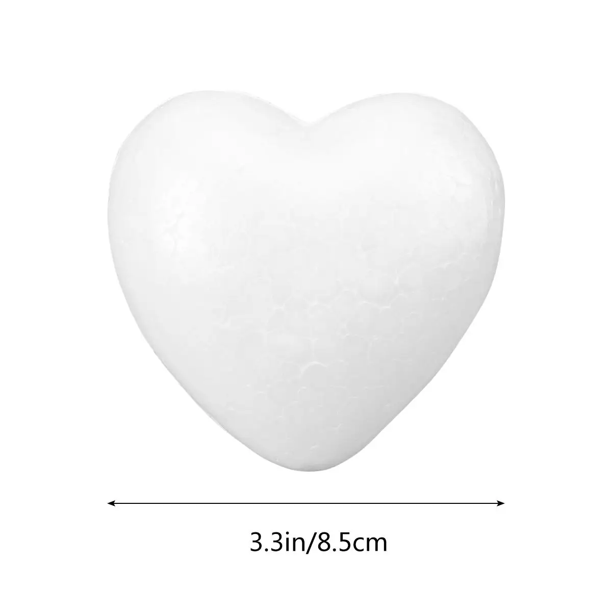 3pcs White Polystyrene Hearts Craft Foam Shapes for DIY Decorations Valentine Christmas Wedding Projects Foam Crafts
3pcs White Polystyrene Hearts Craft Foam Shapes for DIY Decorations Valentine Christmas Wedding Projects Foam Crafts