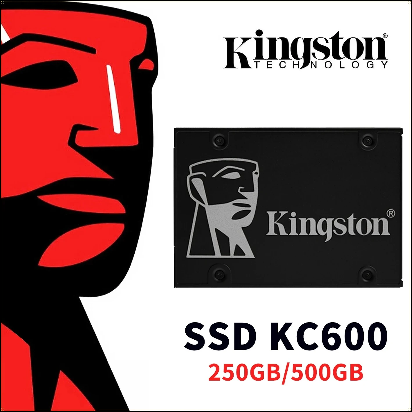 Kingston 2.5" SATA 3.0 SSD KC600 Solid State Drive 256GB 512GB 1TB 3D TLC internal Hard Drive for Laptop and Desktop Computer
Kingston 2.5" SATA 3.0 SSD KC600 Solid State Drive 256GB 512GB 1TB 3D TLC internal Hard Drive for Laptop and Desktop Computer