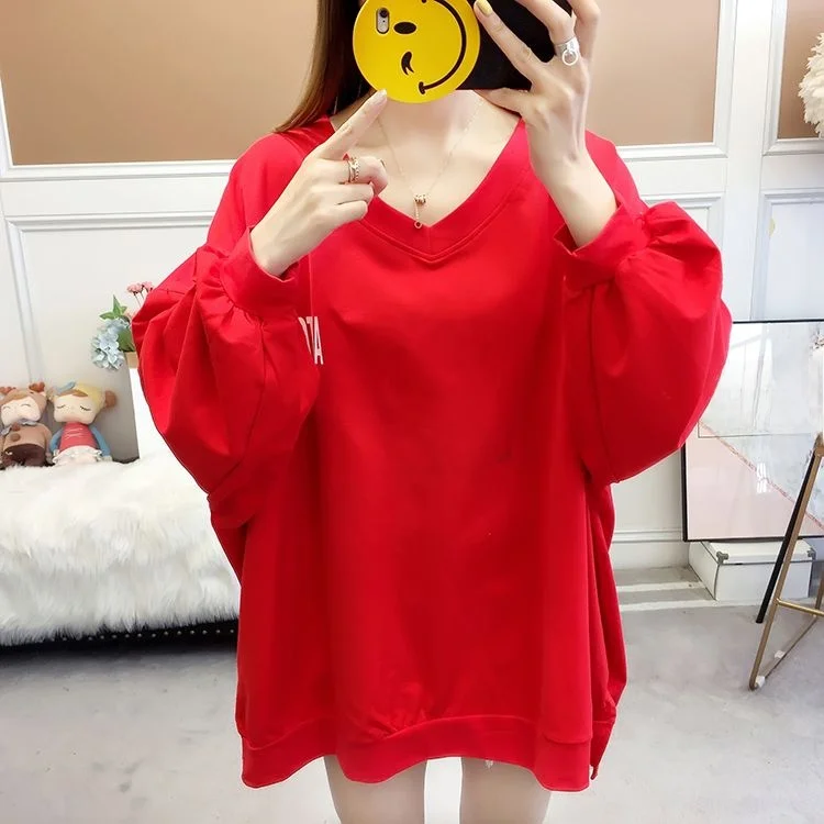 plus Size 300 Pounds Lazy Style V-Neck Sweatshirt Men's Base Shirt Design Spring Autumn Split Hem Bottoming Shirt
plus Size 300 Pounds Lazy Style V-Neck Sweatshirt Men's Base Shirt Design Spring Autumn Split Hem Bottoming Shirt