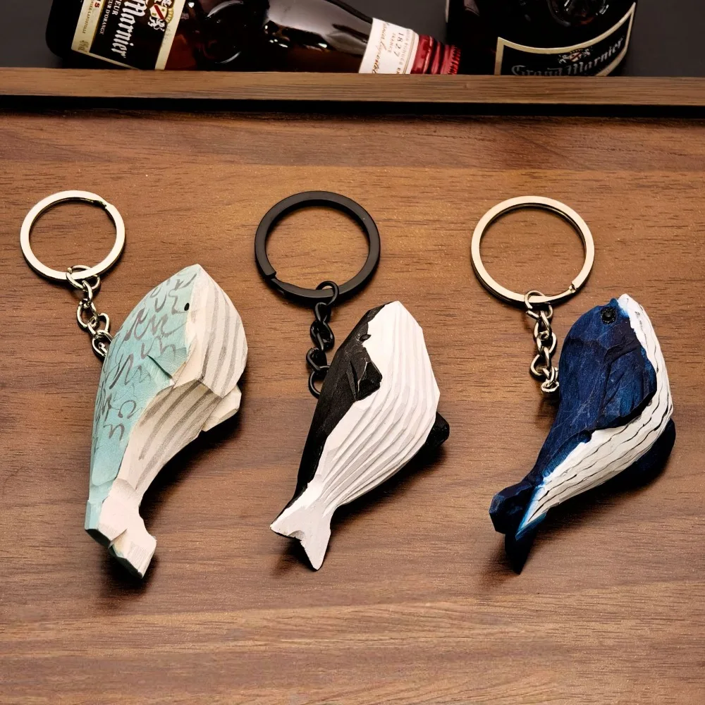 Wooden Tricolor Marine Animal Keychain Car Hotel Home Keyring Cute Interesting Fashionable Decoration Handbag Practical Gift
Wooden Tricolor Marine Animal Keychain Car Hotel Home Keyring Cute Interesting Fashionable Decoration Handbag Practical Gift