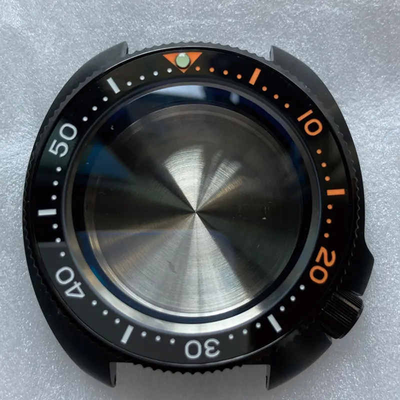 Watch Modify Parts Solid 40.6mm Black PVD Coated Stainless Steel Turtle 6105-8110 Watch Case Sapphire Fit NH35/36 Movement
Watch Modify Parts Solid 40.6mm Black PVD Coated Stainless Steel Turtle 6105-8110 Watch Case Sapphire Fit NH35/36 Movement