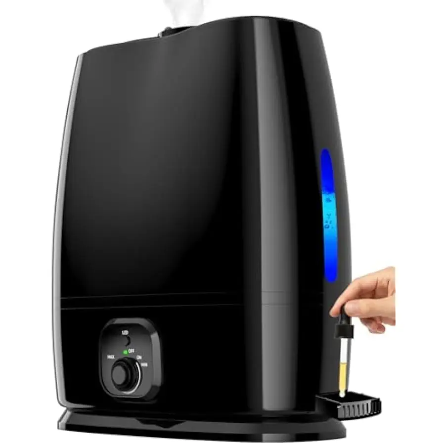 Everlasting Comfort 6L Humidifiers for Bedroom, Quiet 50HR Runtime No-Filter Supersized Cool Mist Humidifier Large Room for Whol
Everlasting Comfort 6L Humidifiers for Bedroom, Quiet 50HR Runtime No-Filter Supersized Cool Mist Humidifier Large Room for Whol