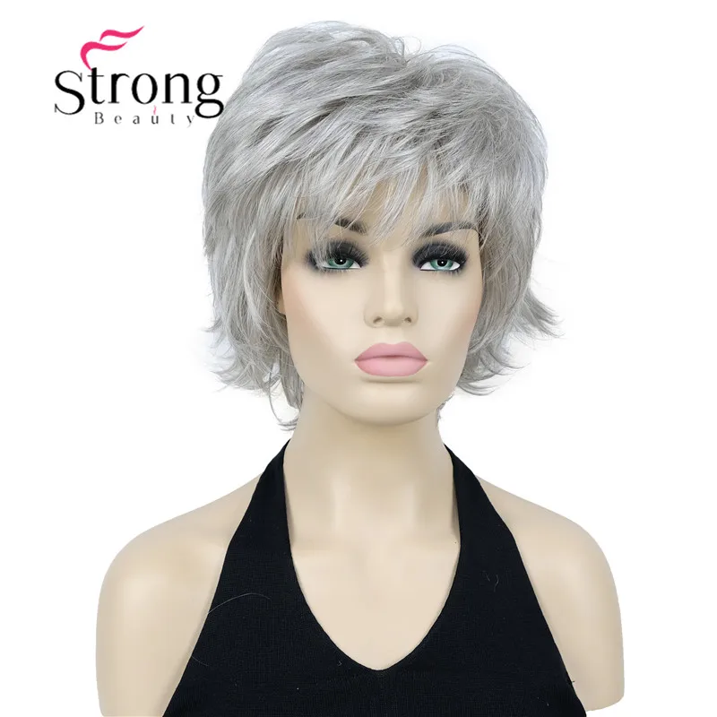 StrongBeauty Короткий Мягкий Пушистый Светло-Серебристый Полный Синтетический Парик ВЫБОР ЦВЕТА
StrongBeauty Короткий Мягкий Пушистый Светло-Серебристый Полный Синтетический Парик ВЫБОР ЦВЕТА